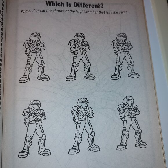 TMNT Tattos The Nightwatcher Activity Book and ZAK Design TMNT 10 oz Cup AS IS - Picture 9 of 13